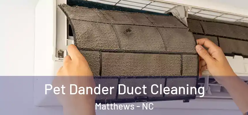 Pet Dander Duct Cleaning Matthews - NC